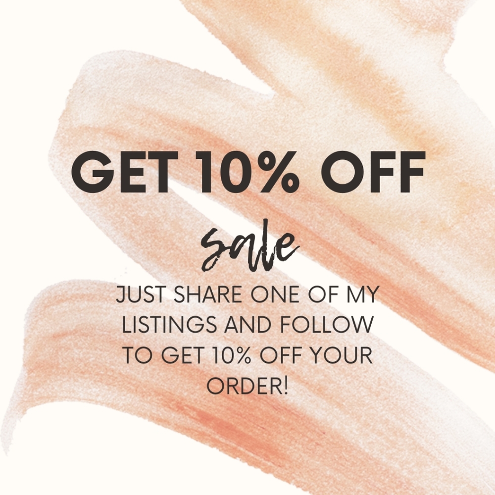 GET 10% OFF!